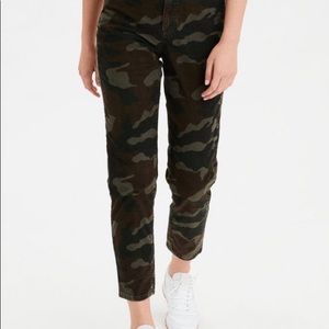 American Eagle corduroy mom jeans